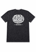 Short sleeve t-shirt black washed